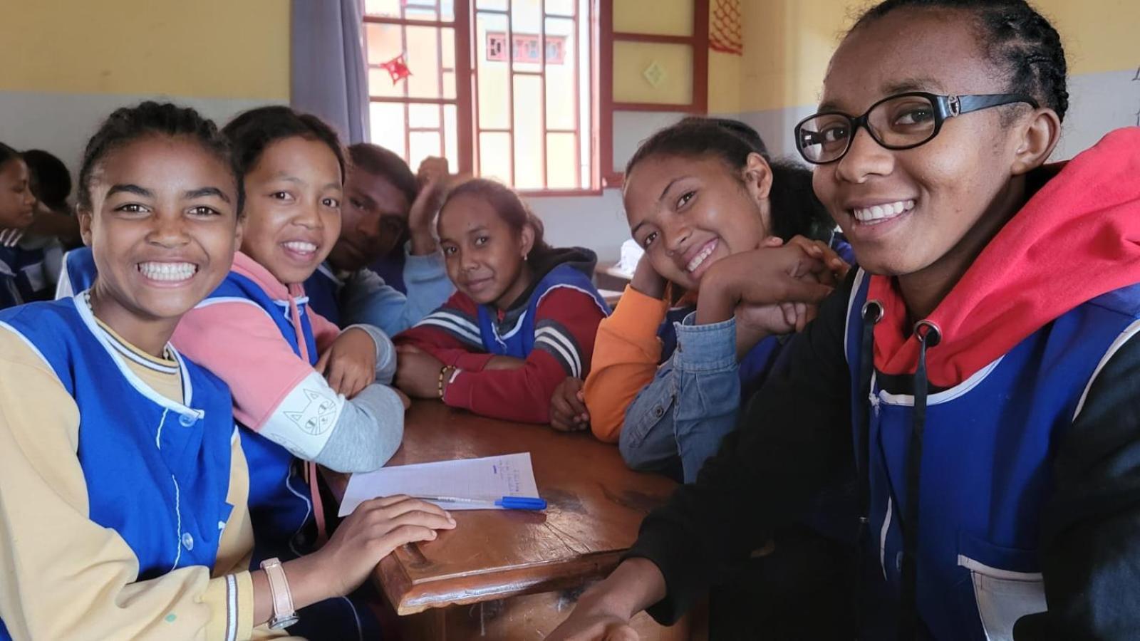Chambre d'hôtes du lycée Picot de Clorivière dont les Revenues financent l'éducation des élèves Antsirabe Exterior foto
